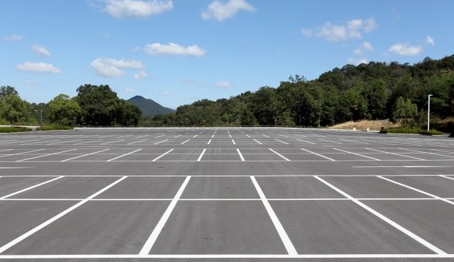 どこへ行っても空いている