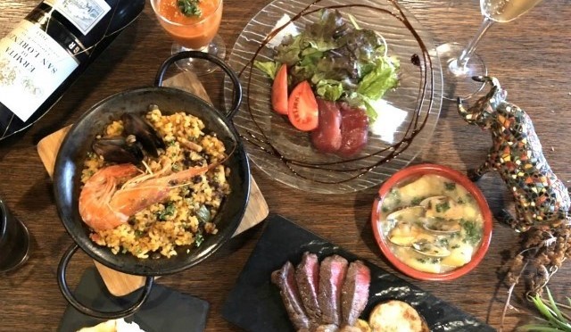 調理師の手掛けるスペイン料理